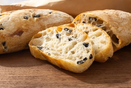 ciabatta de azeitona-azeitonas Raiola-fornecedores do Assaí Atacadista