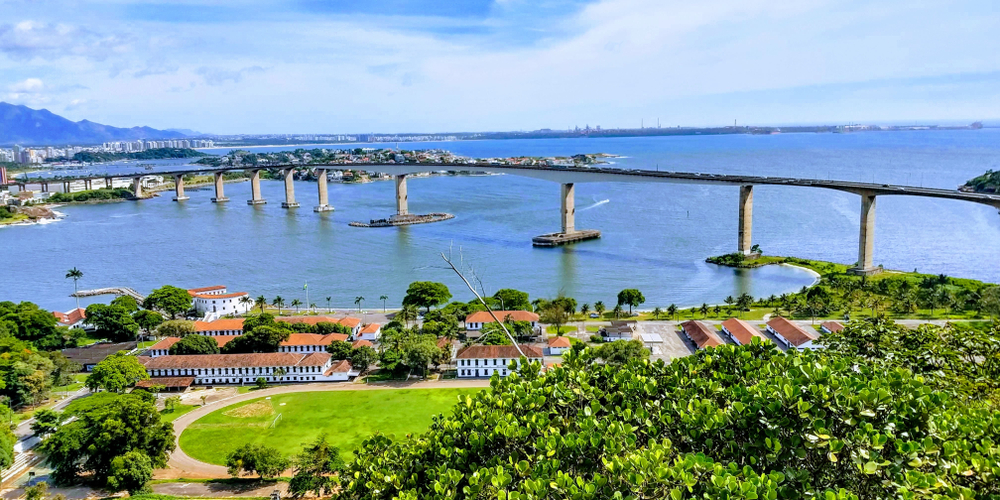 vista panorâmica da cidade de Vitória, Espírito Santo - verão 2025 - Assaí Atacadista